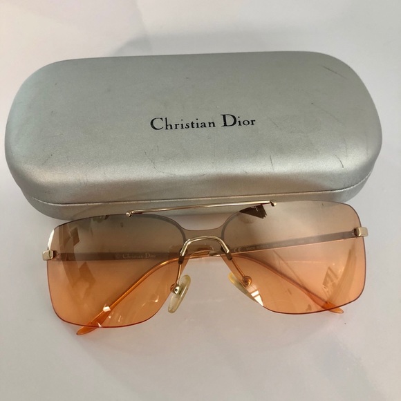dior orange sunglasses